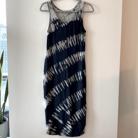Anthropologie Saturday Sunday Aloe Tie Dye Midi Dress - Picture 4 of 9